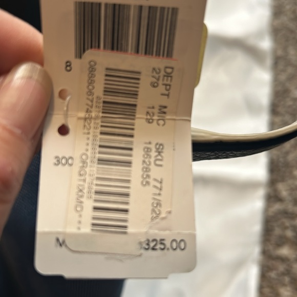 l 🎉NWT Coach DENIM Edie Carriage Embossed 🩵💙 - Picture 8 of 10